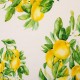 KVS HOME - Pivoine Limon All Over Desenli Masa Örtüsü