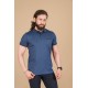 Oxford Pike Fleto Cepli T-Shirt Mavi