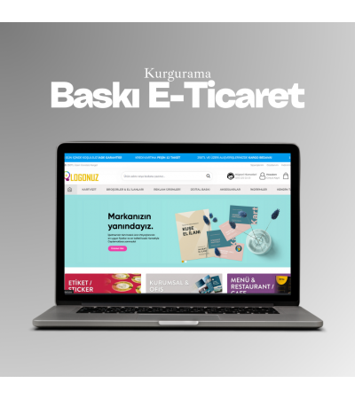 Mobil Cihazlar İle Uyumlu BASKI E-ticaret Tasarımı - ETT23 Mobil Cihazlar İle Uyumlu BASKI E-ticaret Tasarımı - ETT23