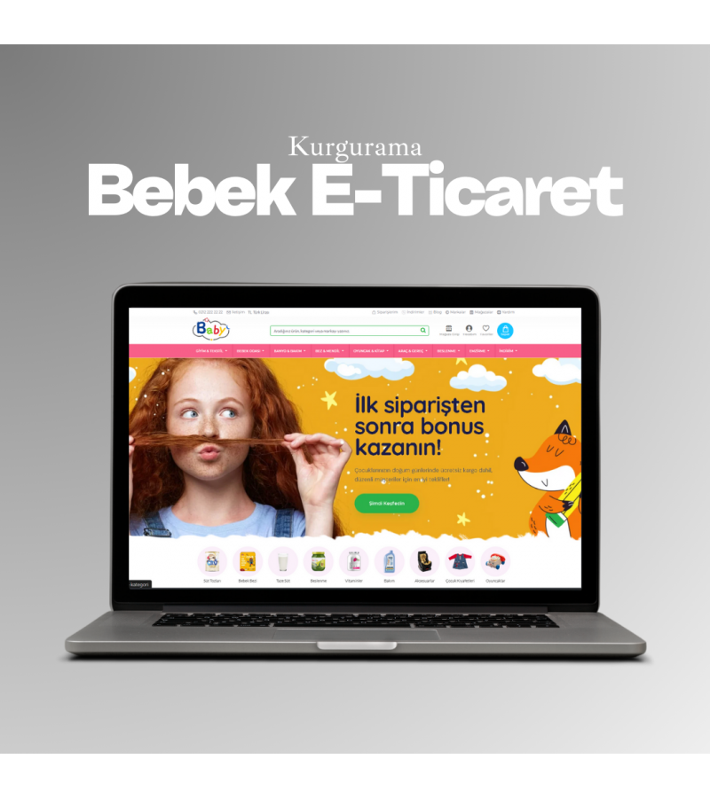 BEBEK E-Ticaret Paketi ile E-Ticarete Kolayca Başlayın