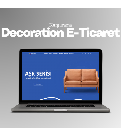 Mobil Cihazlar İle Uyumlu DECORATION E-ticaret Tasarımı - ETT32 Mobil Cihazlar İle Uyumlu DECORATION E-ticaret Tasarımı - ETT32
