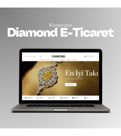 Mobil Cihazlar İle Uyumlu DIAMOND E-ticaret Tasarımı - ETT8 Mobil Cihazlar İle Uyumlu DIAMOND E-ticaret Tasarımı - ETT8