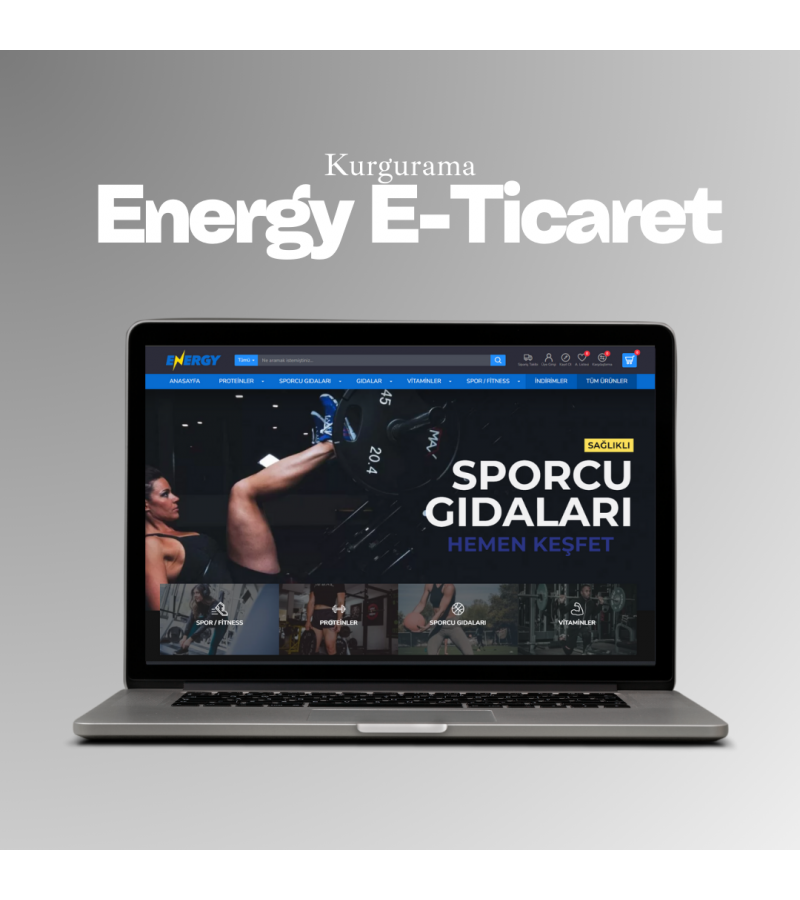 ENERGY E-Ticaret Paketi ile E-Ticarete Kolayca Başlayın ENERGY E-Ticaret Paketi ile E-Ticarete Kolayca Başlayın