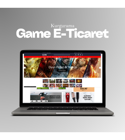 Mobil Cihazlar İle Uyumlu GAME E-ticaret Tasarımı - ETT17 Mobil Cihazlar İle Uyumlu GAME E-ticaret Tasarımı - ETT17