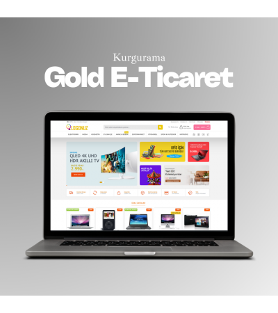 Mobil Cihazlar İle Uyumlu GOLD E-ticaret Tasarımı - ETT2 Mobil Cihazlar İle Uyumlu GOLD E-ticaret Tasarımı - ETT2