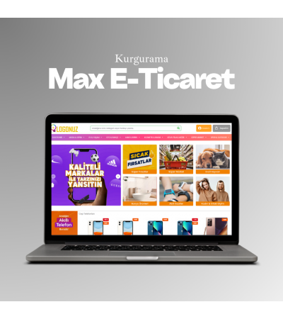 Mobil Cihazlar İle Uyumlu MAX E-ticaret Tasarımı - ETT4 Mobil Cihazlar İle Uyumlu MAX E-ticaret Tasarımı - ETT4