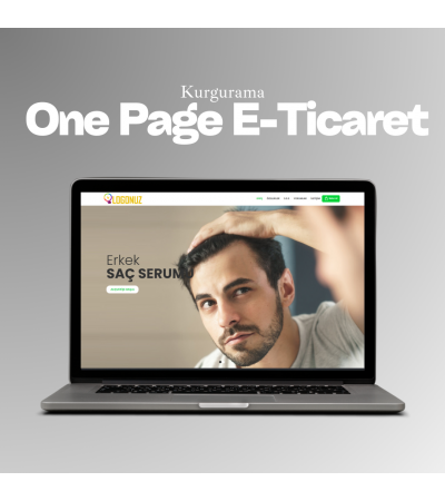 Mobil Cihazlar İle Uyumlu ONEPAGE E-ticaret Tasarımı - ETT47 Mobil Cihazlar İle Uyumlu ONEPAGE E-ticaret Tasarımı - ETT47