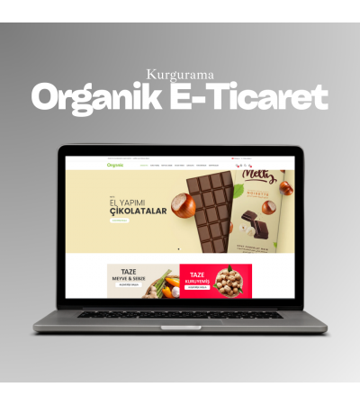 Mobil Cihazlar İle Uyumlu ORGANİK E-ticaret Tasarımı - ETT14 Mobil Cihazlar İle Uyumlu ORGANİK E-ticaret Tasarımı - ETT14