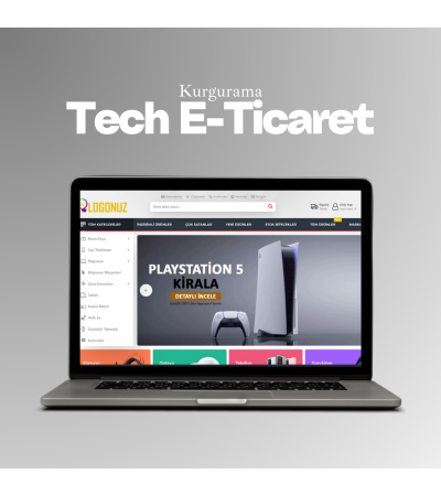 Mobil Cihazlar İle Uyumlu TECH E-ticaret Tasarımı - ETT25 Mobil Cihazlar İle Uyumlu TECH E-ticaret Tasarımı - ETT25