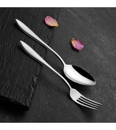Elit 30 Parça Çatal Kaşık Takımı 18/10 Paslanmaz Çelik