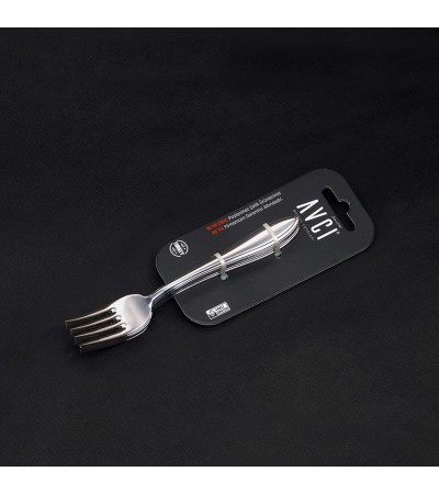 Elit 6 Adet Tatlı Çatalı 18/10 Paslanmaz Çelik 2 mm