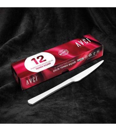 İstanbul 12 Adet Yemek Bıçağı