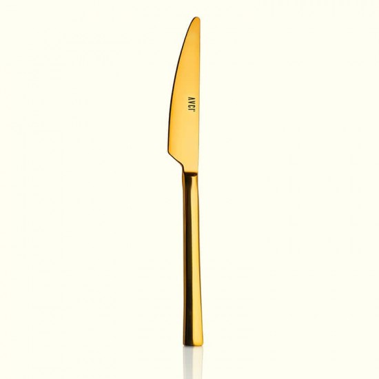 Klas Titanyum Gold 12 Adet Tatlı Bıçağı 18/10 Paslanmaz Çelik