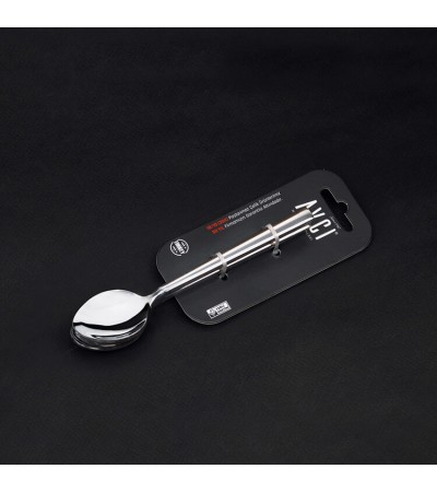 Klas 6 Adet Tatlı Kaşığı 18/10 Paslanmaz Çelik 2,5 mm