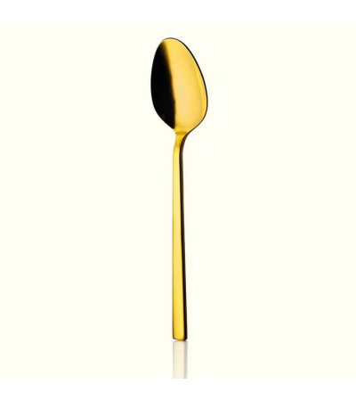 Klas Titanyum Gold 12 Adet Tatlı Kaşığı 18/10 Paslanmaz Çelik 2,5 mm