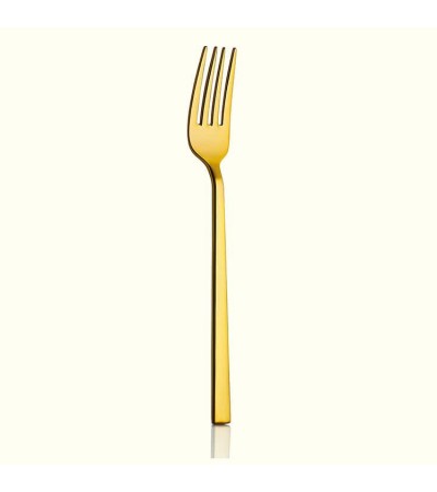Klas Titanyum Gold 6 Adet Tatlı Çatalı 18/10 Paslanmaz Çelik 2,5 mm