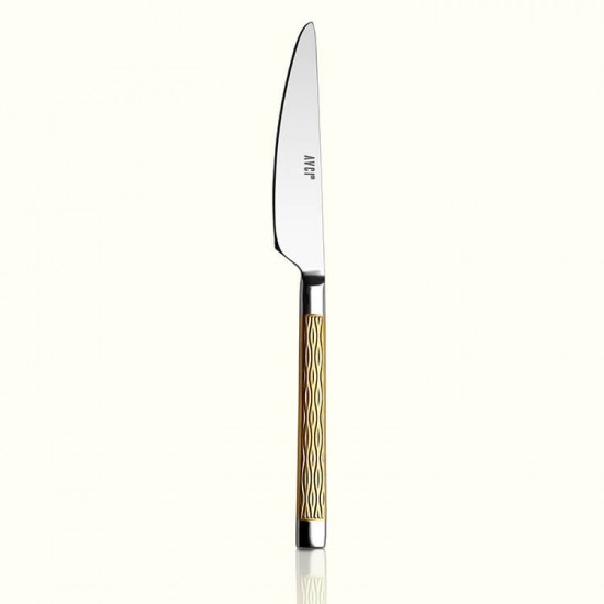 Pera Gold 12 Adet Yemek Bıçağı 18/10 Paslanmaz Çelik