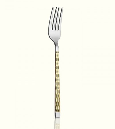 Pera Gold 6 Adet Tatlı Çatalı 18/10 Paslanmaz Çelik 2,5 mm