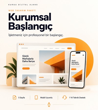 Kurumsal Başlangıç - Profesyonel Web Sitesi
