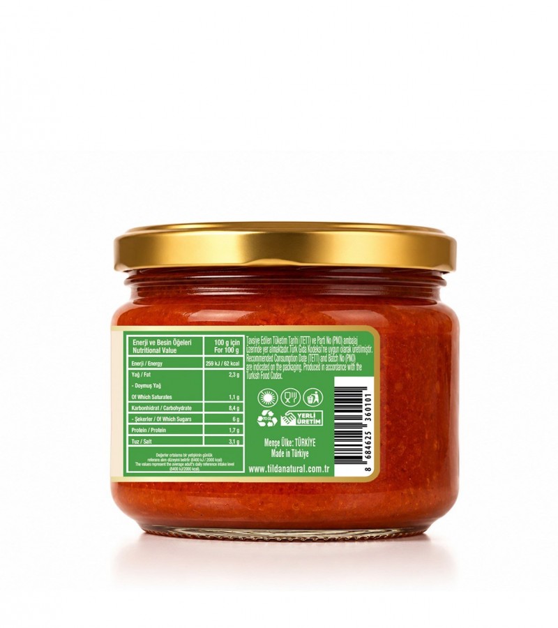 Çanakkale Fesleğenli Domates Sosu – 300 g