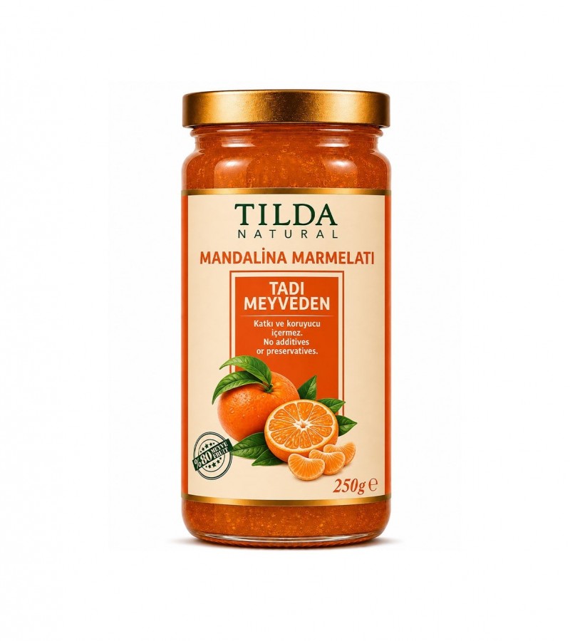 Mandalina Marmelatı (%80 Meyve) – 250 g