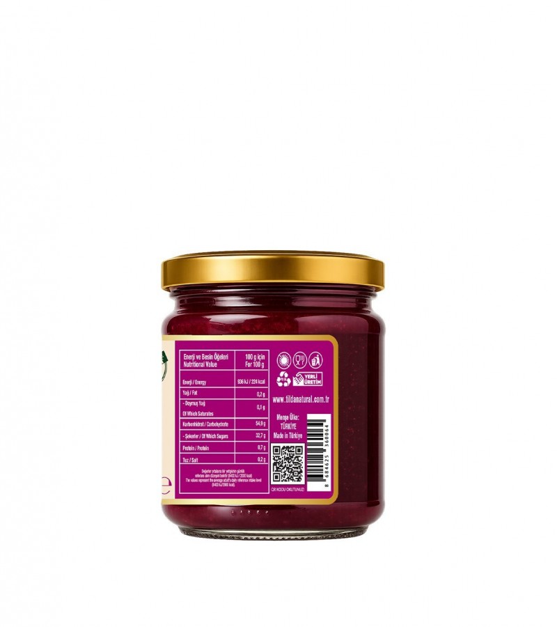 Şeker İlavesiz Erik Marmelatı (%80 Meyve) – 220 g