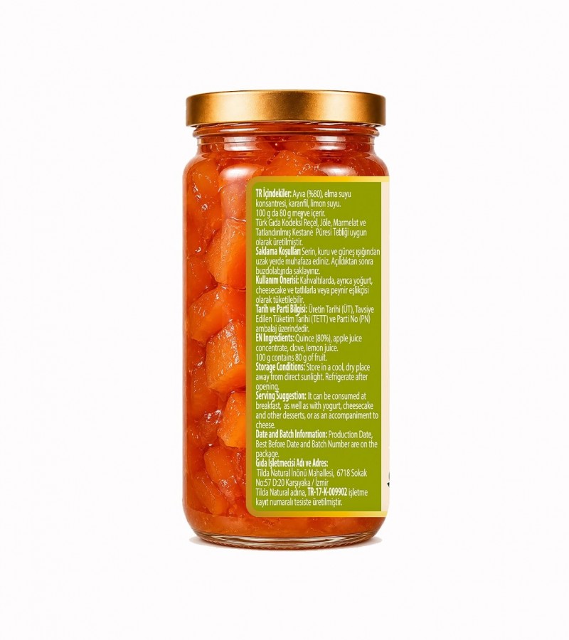 Tilda Ayva Reçeli Karanfilli 290 G