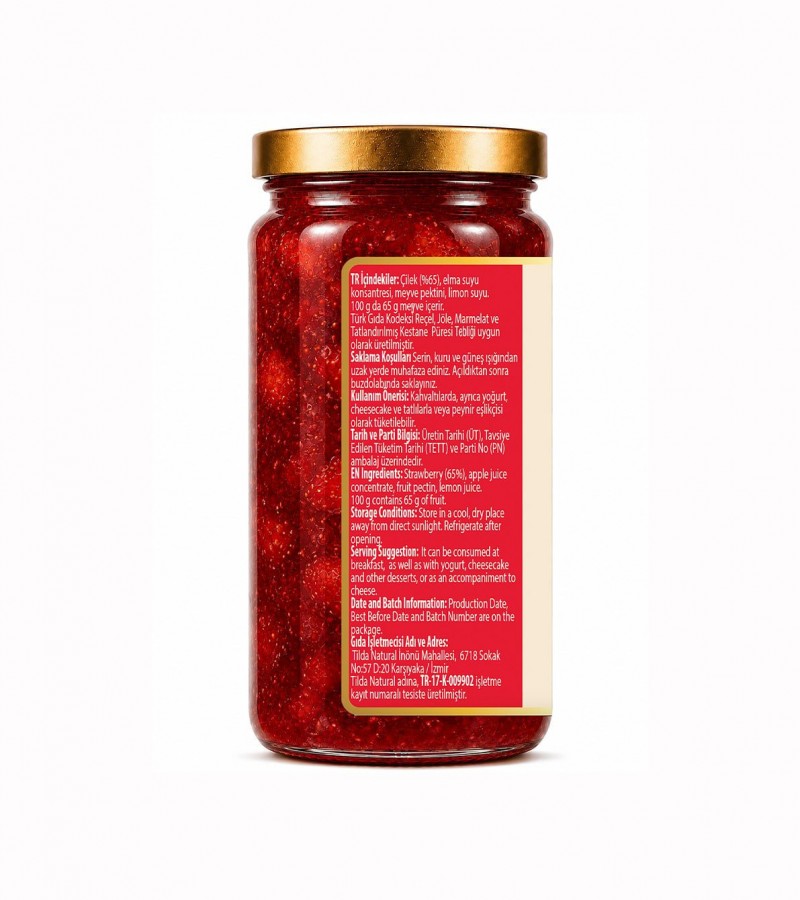 Tilda Çilek Reçeli 290 G