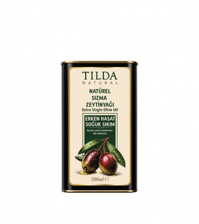 Tilda Erken Hasat Soğuk Sıkım Zeytinyağı Tnk 500 Ml