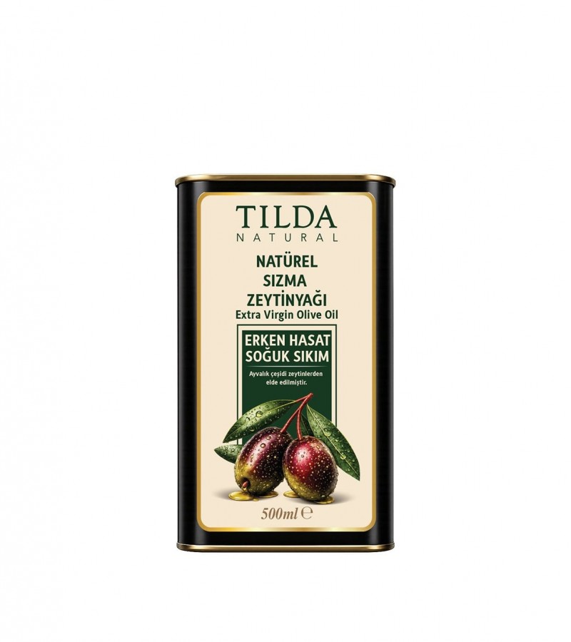Tilda Erken Hasat Soğuk Sıkım Zeytinyağı Tnk 500 Ml