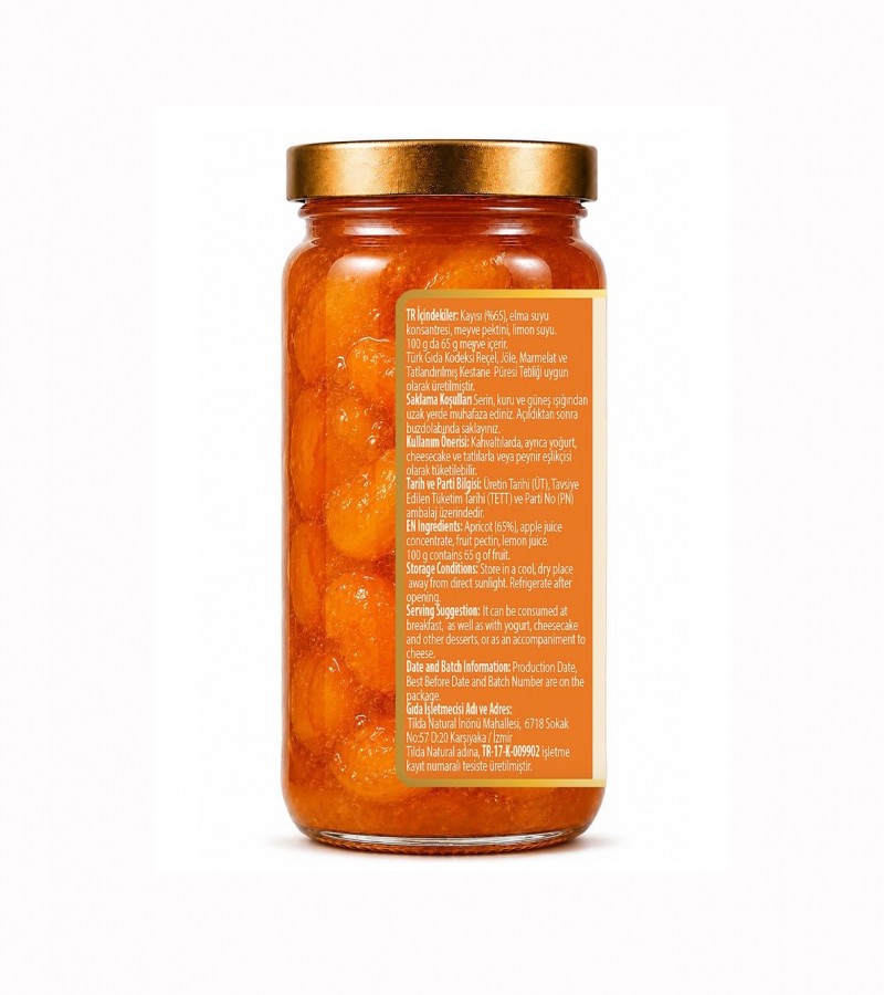Tilda Kayısı Reçeli 290 G