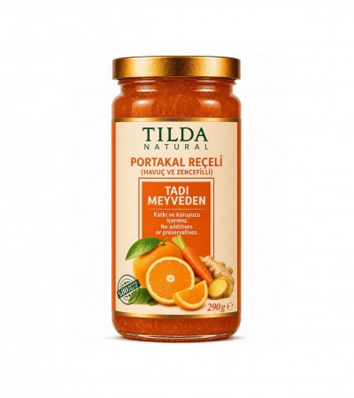 Tilda Portakal Havuç Zencefil Reçeli 290 G