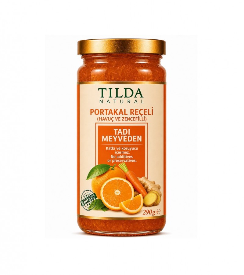 Tilda Portakal Havuç Zencefil Reçeli 290 G