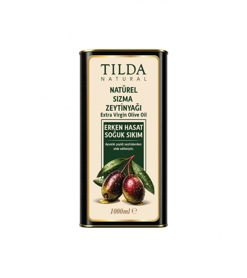 Tilda Erken Hasat Soğuk Sıkım Zeytinyağı Tnk 1000 Ml Tilda Erken Hasat Soğuk Sıkım Zeytinyağı Tnk 1000 Ml