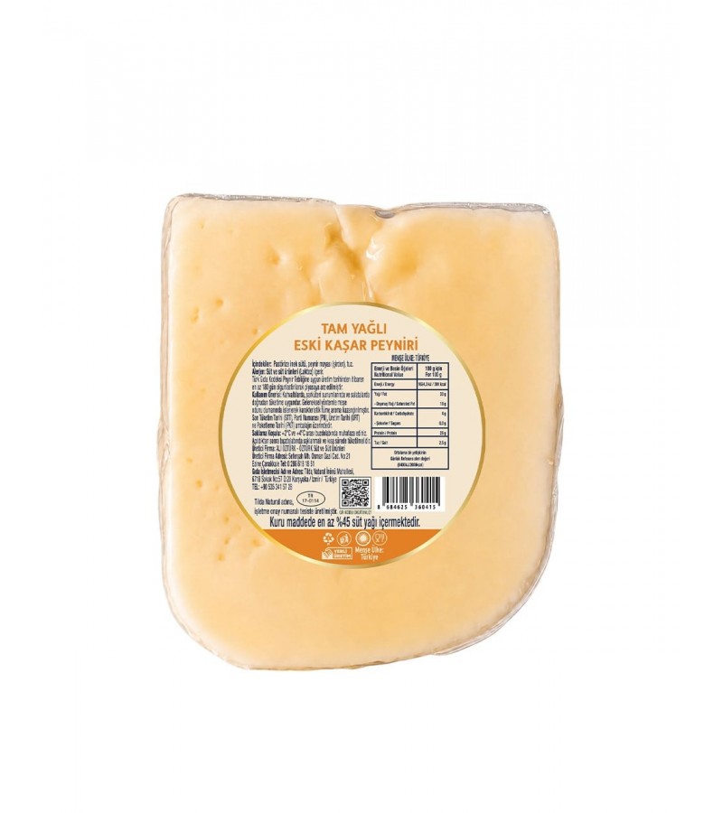 Tilda Eski Kaşar Peyniri 500 G