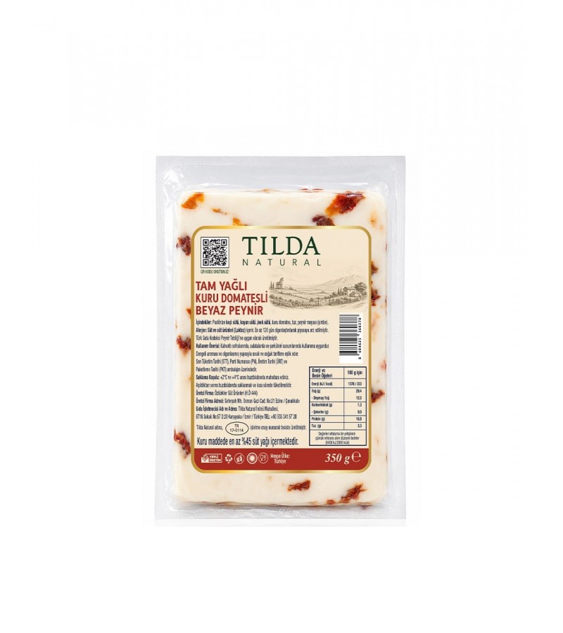 Tilda Kuru Domatesli Beyaz Peynir 350 G Tilda Kuru Domatesli Beyaz Peynir 350 G