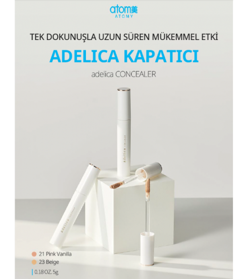 Adelica Kapatıcı No.23 Beige: Orta Tonlu Ciltler İçin Kusursuz Kapatıcılık
