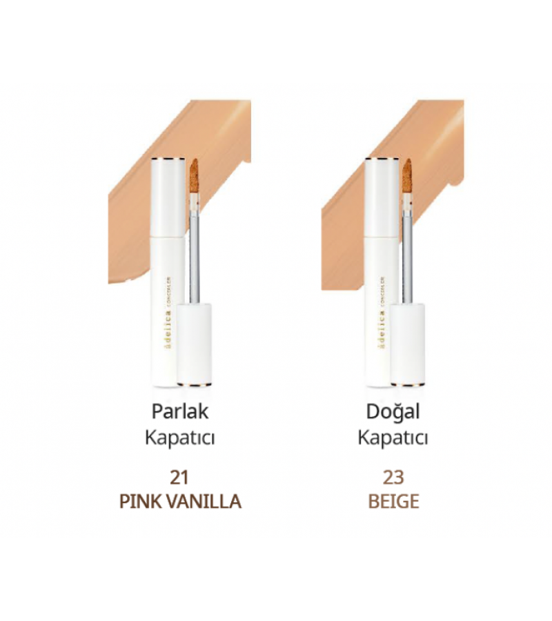 Adelica Kapatıcı No.23 Beige: Orta Tonlu Ciltler İçin Kusursuz Kapatıcılık
