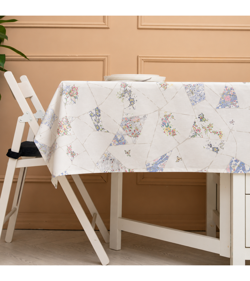Kintsugi Varak Desenli Masa Örtüsü - Pivoine (%100 Keten) Kintsugi Varak Desenli Masa Örtüsü - Pivoine (%100 Keten)
