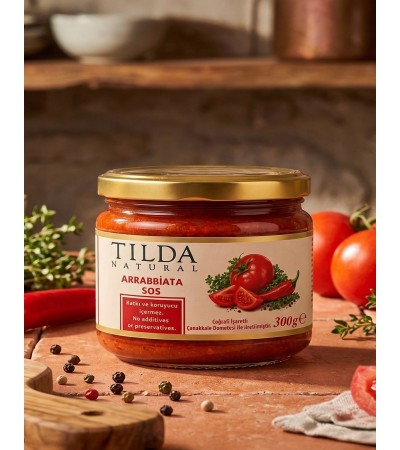 Çanakkale Domatesli Arrabbiata Sos – 300 g