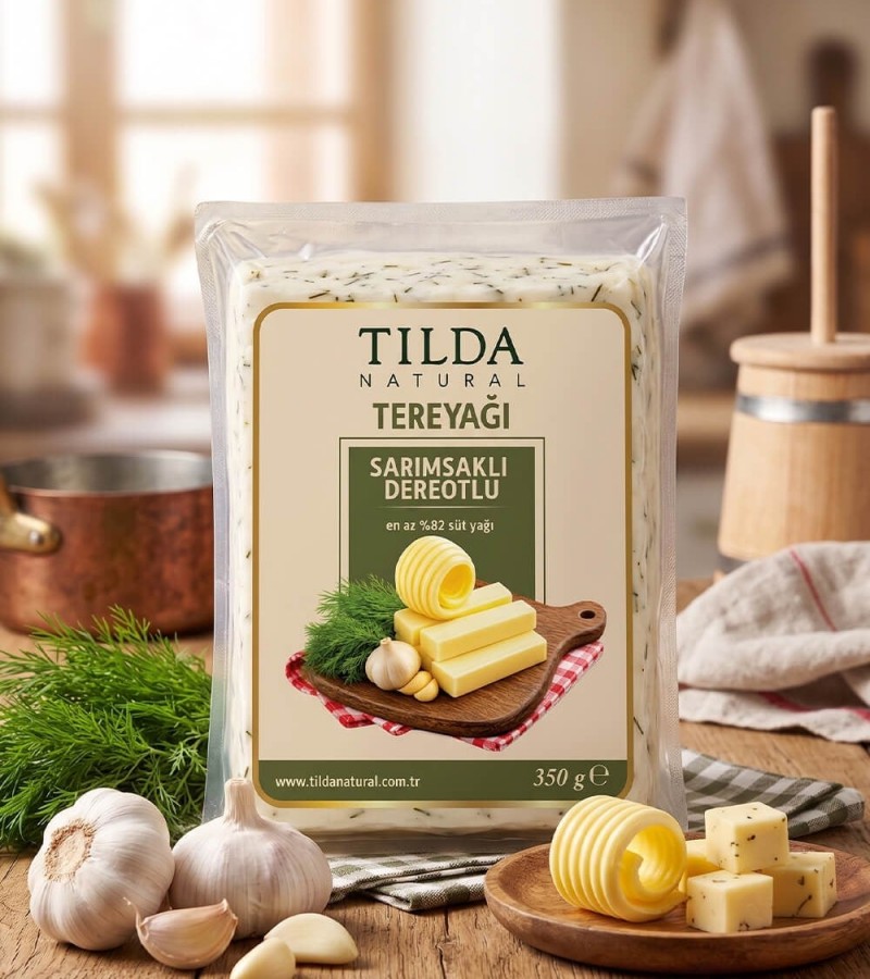 Tilda Dereotlu Sarımsaklı Tereyağı 350 G