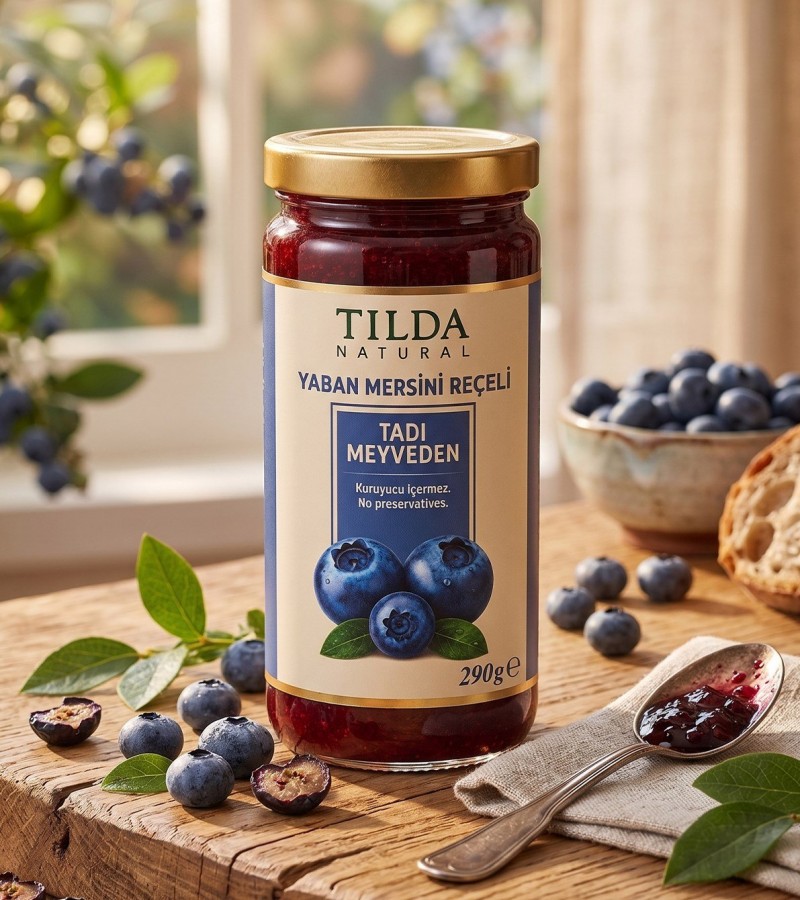 Tilda Yaban Mersini Reçeli 290 G Tilda Yaban Mersini Reçeli 290 G
